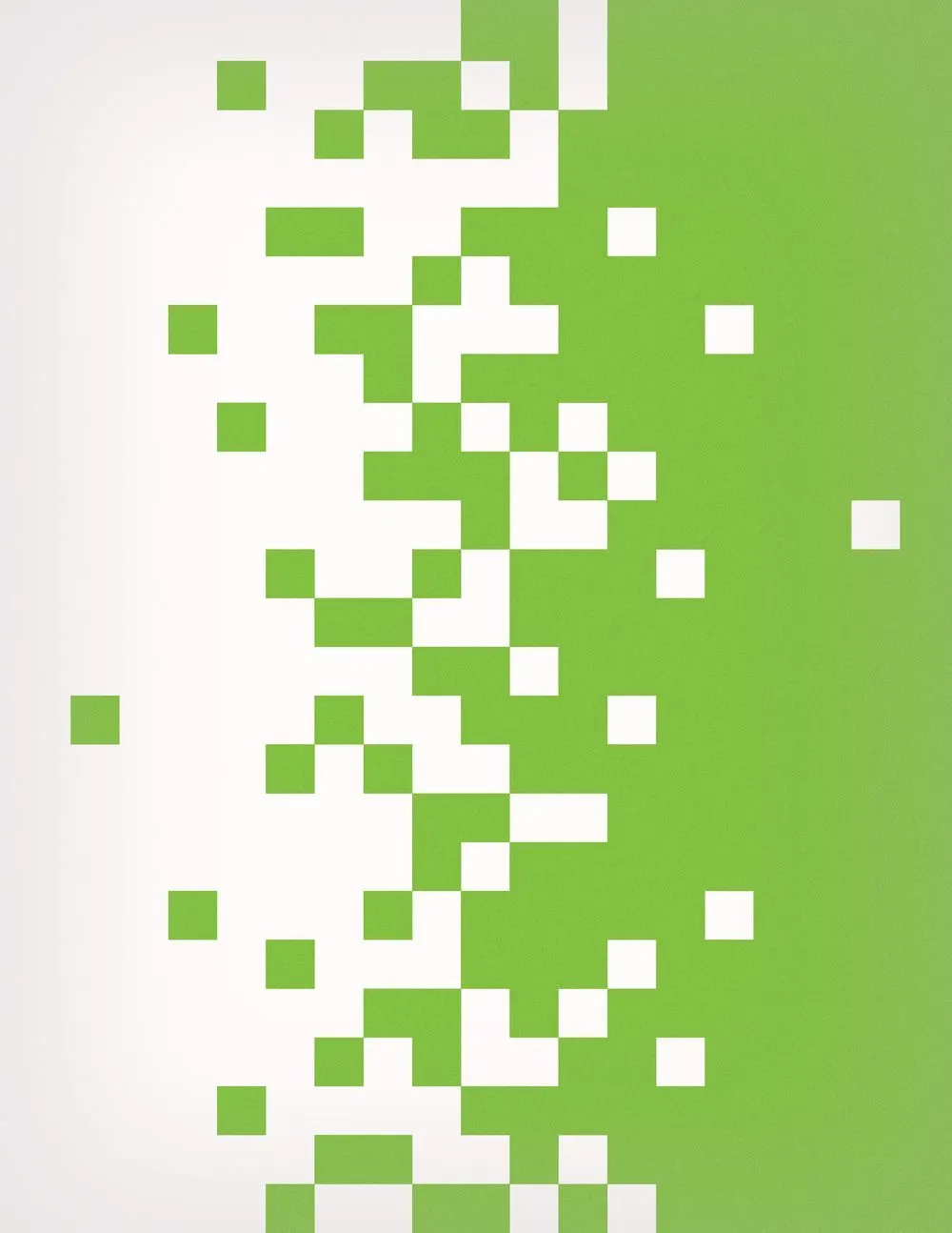 Pixel-art arrangement representing structured document parsing