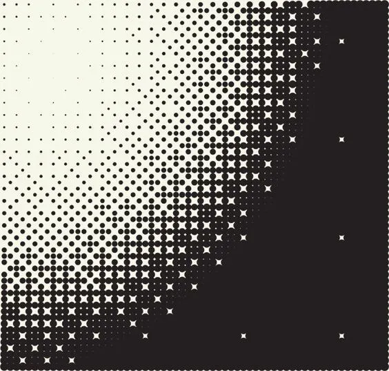 Halftone gradient texture symbolising rule-based RPA execution