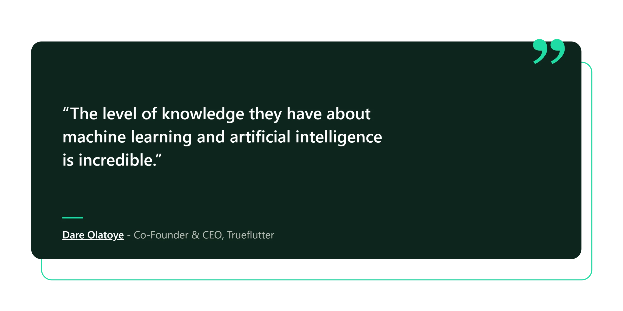 DataRoot Labs Client Testimonial for generative AI development services