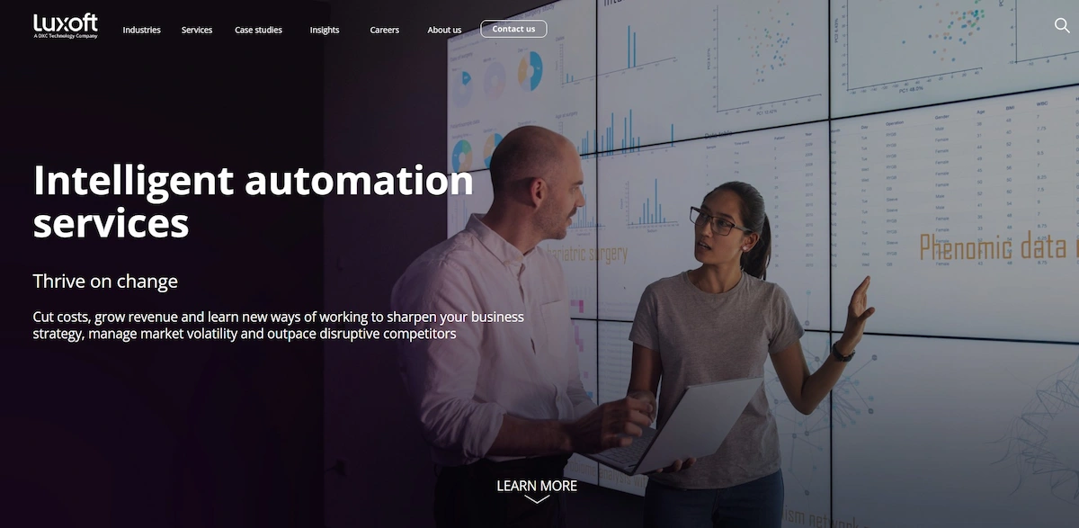 Luxoft Intelligent process automation companies image