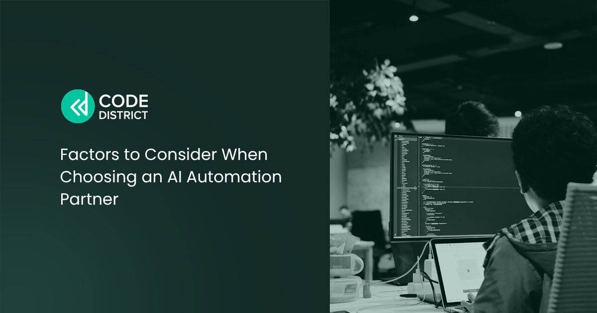 6 Factors to Consider When Choosing an AI Automation Partner